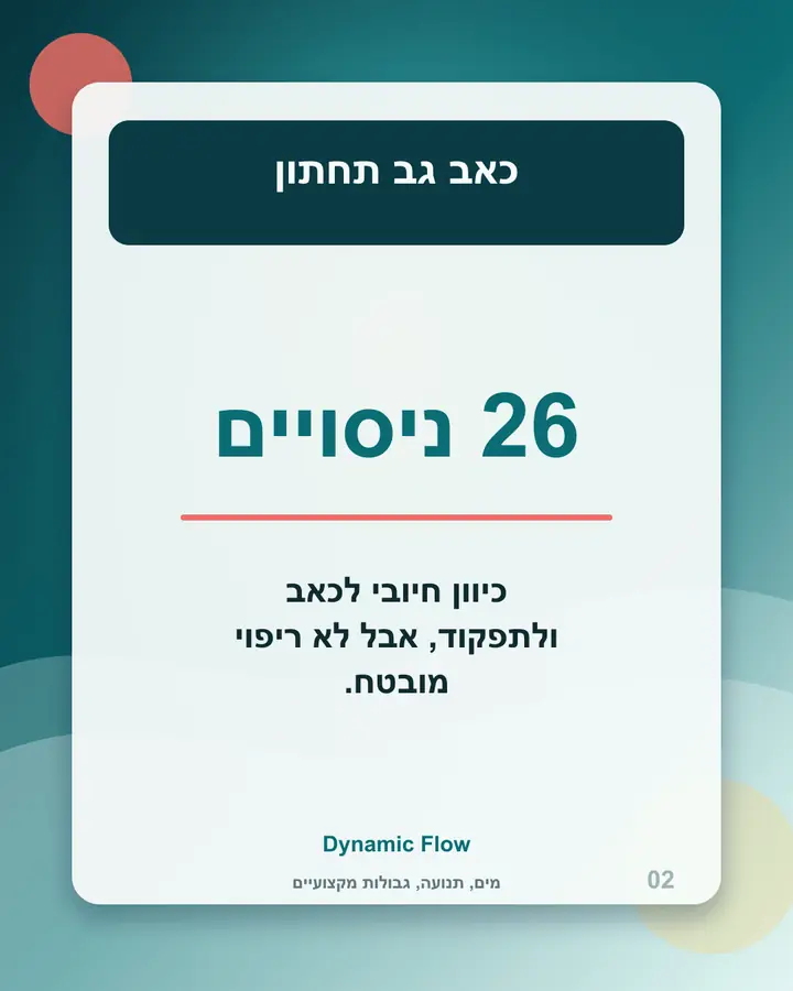 כאב גב תחתון
